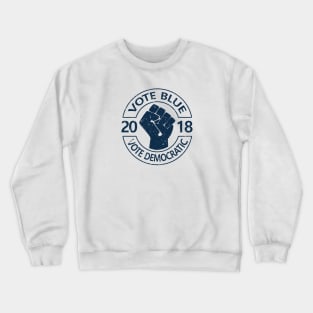 Vote Blue Vote Democrat Crewneck Sweatshirt